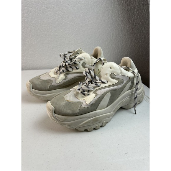 Aldo Shoes - Aldo Women's Athletic Shoe Sneakers Size 8, Color White/Bone‎